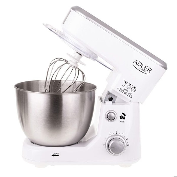 Robotti Leivontapiste Keittiö Kotitalous Monitoimibol 4L Adler AD4216 1000W Valkoinen 34278
