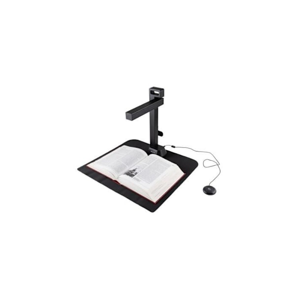 Professionel multifunktionsdokumentscanner Iriscan Desk 6 Pro - 1P/S - PDF/DOC/XLS/JPG - OCR-funktion på 138 sprog - Format j Sort