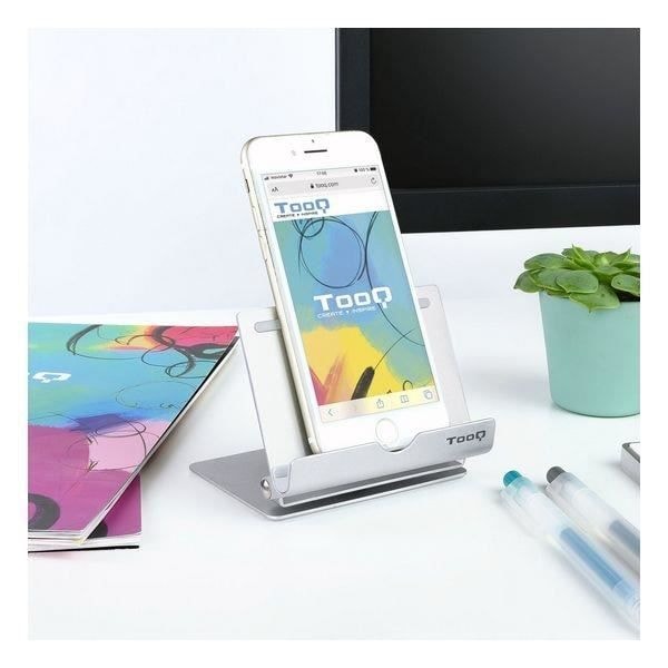 TOOQ PH0002-S 90 360 SILVER MOBILTELEFON ELLER TABLETHOLDER Hopea