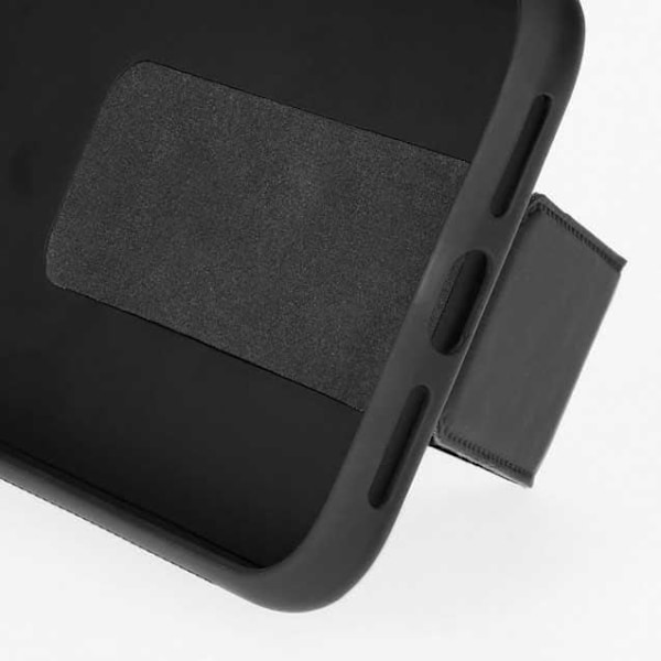Coque til iPhone X- XS - KSIX - Semi-Rigide - Sort - Stå funktion - TPU og polycarbonat Svart