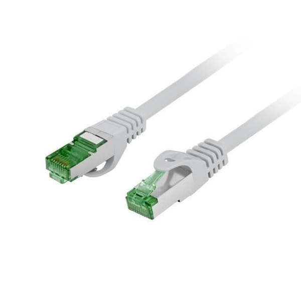 LANBERG PATCH CORD CAT.7 S/FTP LSZH CU 5M GRÅ FLUKE PASSED - PCF7-10CU-0500-S