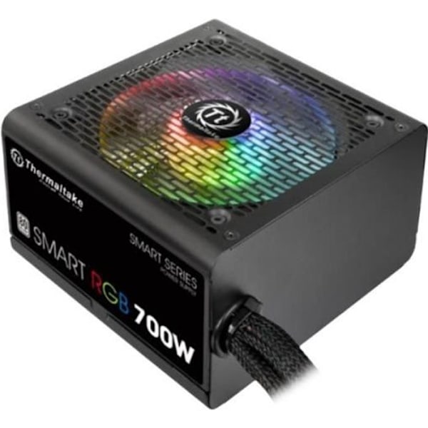 THERMALTAKE Virtalähde Smart RGB 700W - 80PLUS -sertifioitu musta