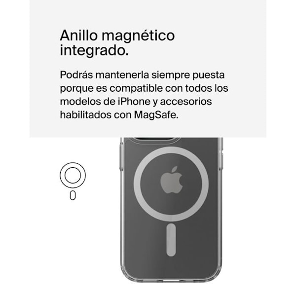 Magnetisk beskyttelseshætte - Belkin - Ip15 Pro Max - Grå - Sort - Unisex Svart