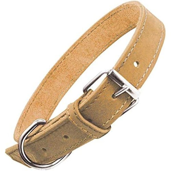 Halskæde - GLORIA - Nubuck - Gul - Justerbar - D-ring Gul