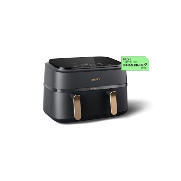 Philips Fryer - Dubbelkorg Airfryer - NA352/00 Svart