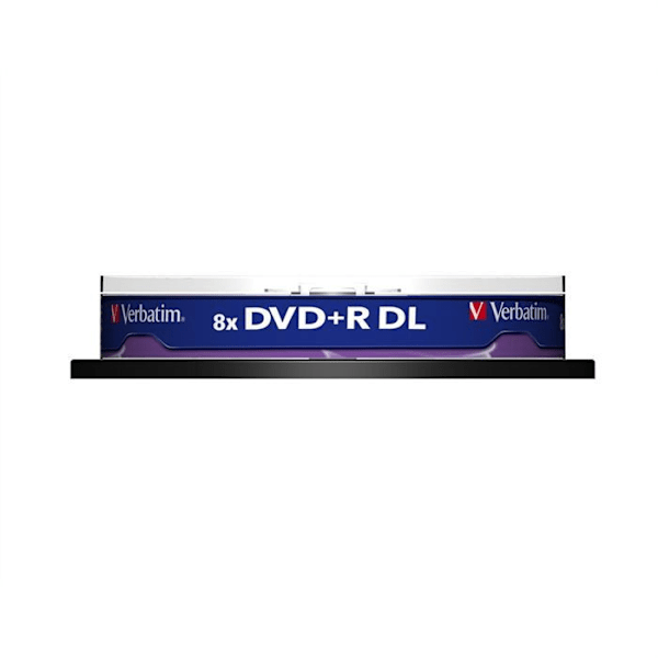 DVD+R DL VERBATIM - 10 kpl pakkaus - 8,5 Go - 8x