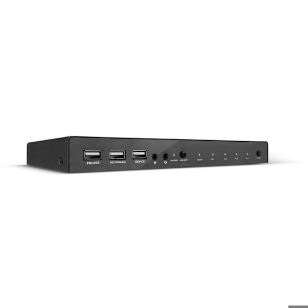 Switch KVM HDMI - Lindy - 4 porte - 4K@60Hz - USB 2.0 - Stereo lyd