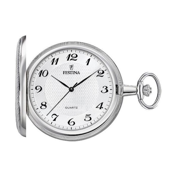Festina - F2024/1 - Taskukello - Miehet - Kvarts Vit, Silver