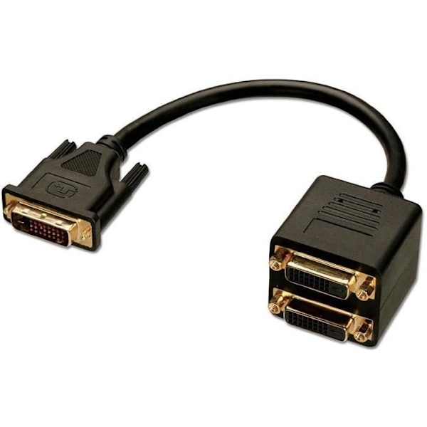 LINDY DVI-D splitterkabel - 2 porte