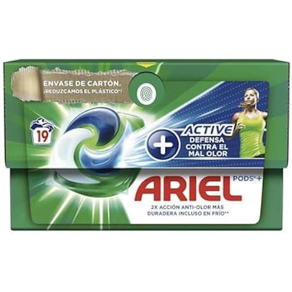 ARIEL PODS Lugt Aktivt 3i1 vaskemiddel - 19 kapsler