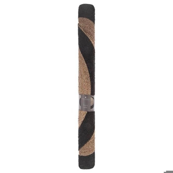 Tæppe "Mood" bicolor - 120 cm - Polyester - Beigefarvet Svart