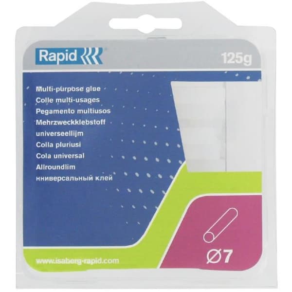 Multifunktionslimstift - RAPID - 7 mm - transparent - 125 g Transparent