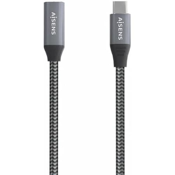 AISENS USB forlængerkabel - Grå - 1,5 m - USB 2.0