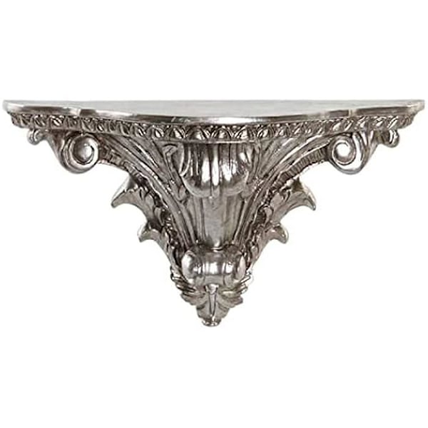 Hylde - DKD Home Decor - Standard - Sølv - Resin - 43,8 x 42,8 x 26,8 cm Silver