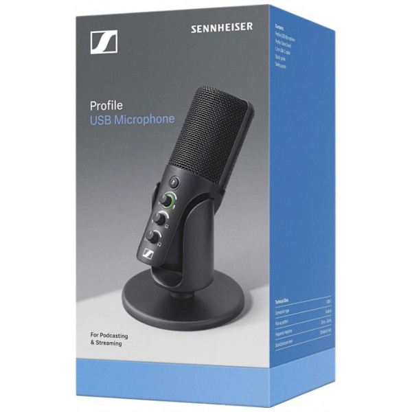 USB-C-mikrofoni - SENNHEISER - Profiili - Kardioidi - Suorituskyky - Saavutettavuus