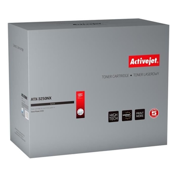 Tulostintoner - Activejet - ATX-3250NX - Yhteensopiva - Musta - 5000 sivua