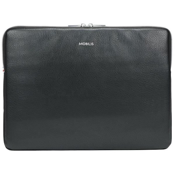 MOBILIS Laptop/Tablet Sleeve 12,5-14" - Sort og Sølv Sort, Sølv