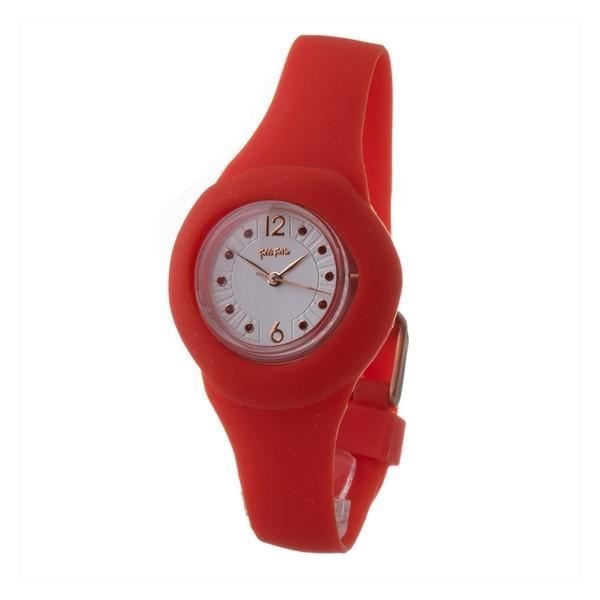 Dameur - Folli Follie - WF15P042ZSR - Quartz - Ø 35 mm - Rød röd vit