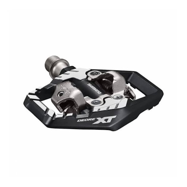 Automaattinen maastopyöräpoljin - SHIMANO - XT M8120 - SPD - Harmaa - Laaja pinta - Pari Grå