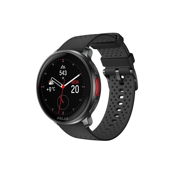 GPS-klocka - Polar - Vantage V3 - AMOLED-skärm - Dubbel frekvens GPS - Multisport Svart