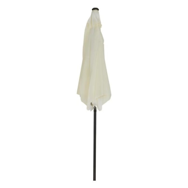 Parasol - Aktiv - Hexagonal - D270 cm - Aluminium - Farve creme Fløde
