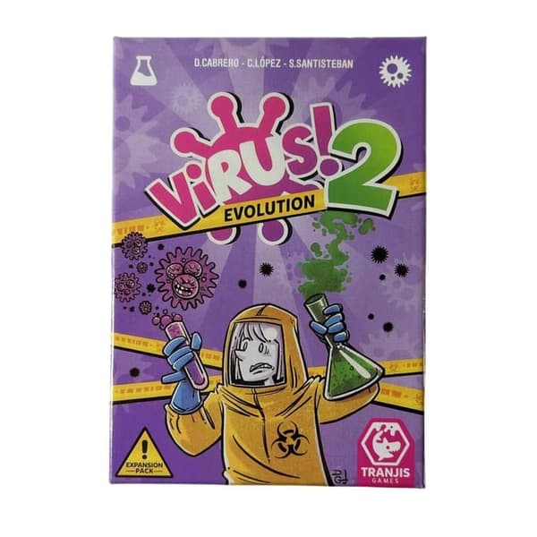 Tranjis Games - Virus! 2 Evolution (Expansion) - Kortspel, 8 till 99 år