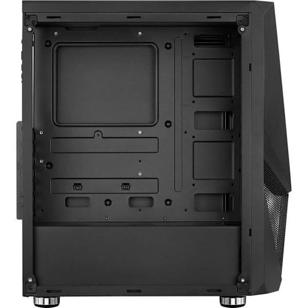 AEROCOOL PC-kotelo Zauron Saturn - FRGB V1 - Musta - Karkaistu lasi - ATX-muoto (ACCM-PV23013.11)