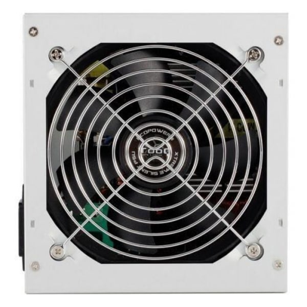Strömförsörjning - TooQ - TQEP-500S-INT - 500W - Silver - ATX 24-pin x 1