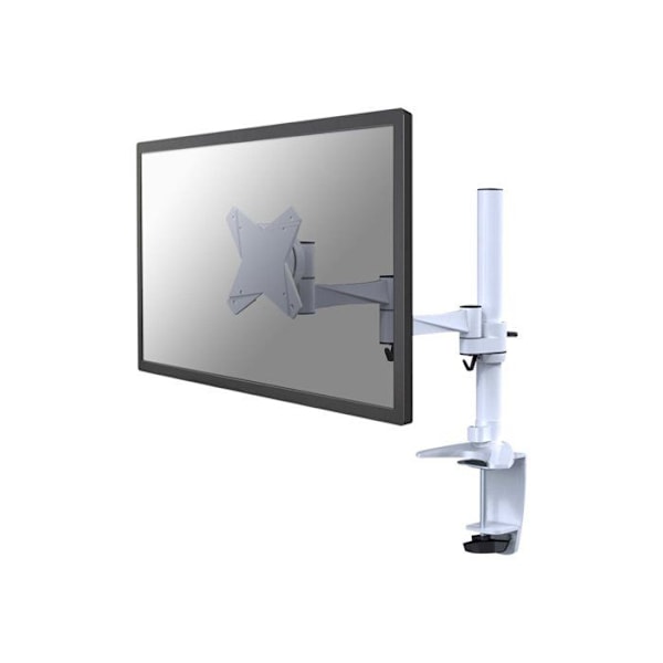Skrivbordstöd - NewStar - FPMA-D1330WHITE - Skärmar upp till 24" - Justerbar höjd 40 cm - Vit