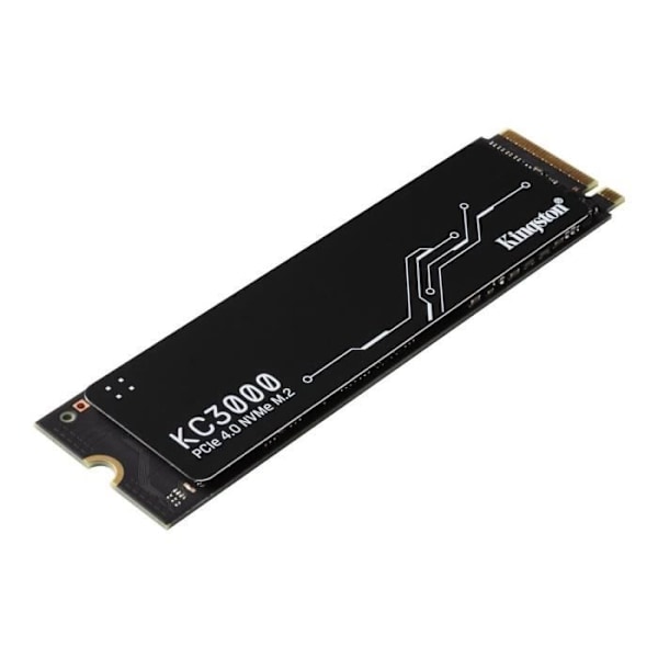 KINGSTON – Sisäinen SSD – KC3000 – 512 Gt – M.2 NVMe (SKC3000S/512G)