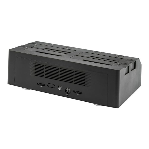 USB 3.1-dockingstation til 4 2,5" / 3,5" SATA III-harddiske - STARTTECH