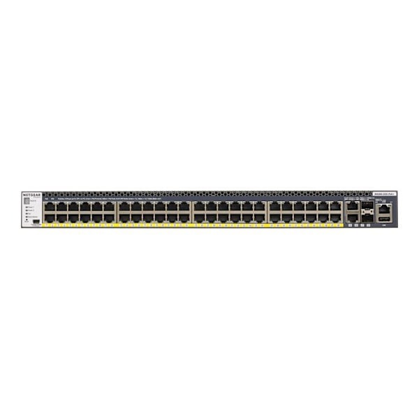 Switche håndterbar - NETGEAR - M4300-52G-PoE+ - 48x1G PoE+ - 4x10G - Niveau 3
