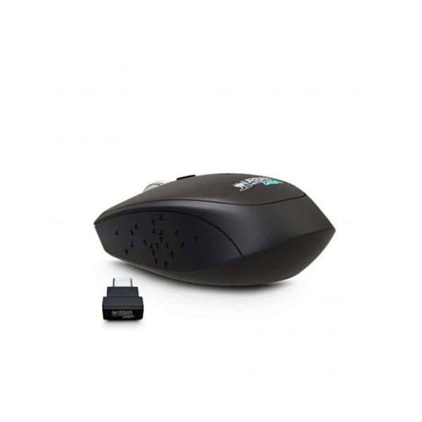 Trådlös mus - Urban Factory - GWM24UF - 1600 dpi - Ergonomisk - Svart