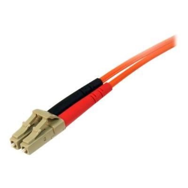 Fiberrør Duplex Multimode 50/125 LC / LC - 5 m - STARTECH - Orange