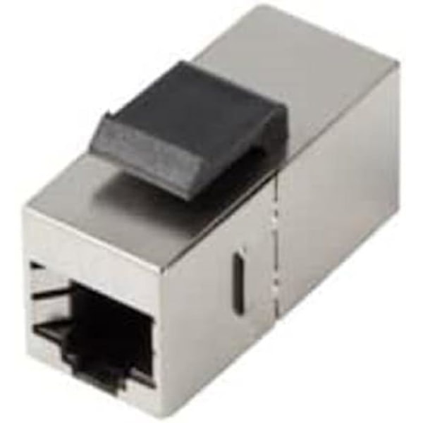 Connecteur RJ45-RJ45 FTP Cat.6 - LANBERG - Feed-Thru Keystone - Hvid