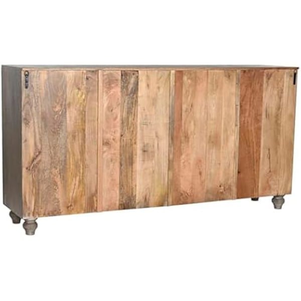 Skænk - HOME ESPRIT - Lysebrun - 175 x 40 x 90 cm - Stuemøbler - Flerfarvet Flerfärgad