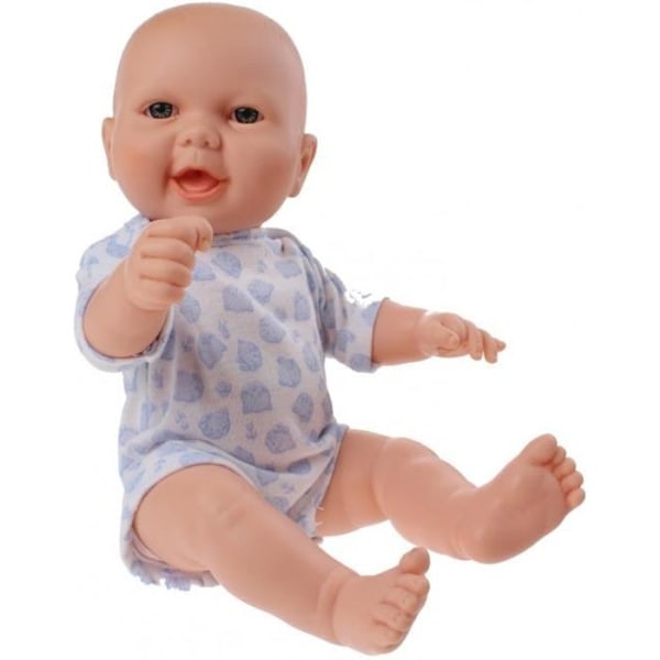Berjuan Newborn Doll - Vit 30 cm - Pojke Elfenben