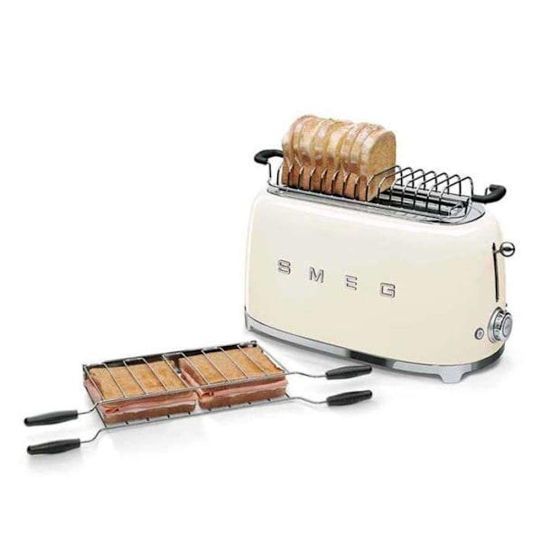 SMEG Toaster 4 skiver årgang '50 rød