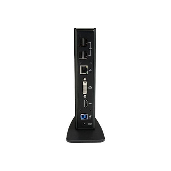 Laptop USB 3.0 dockningsstation - HDMI / DVI - Dual display USB 3.0 port replikator för bärbar PC - USB3SDOCKHD