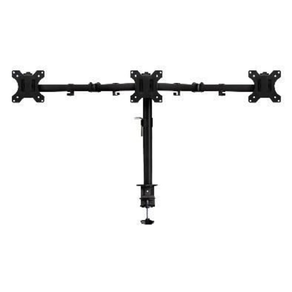 Fladskærms bordholder - EWENT - EW1513 - 68,6 cm (27") - Klemme/bolt - Sort Sort
