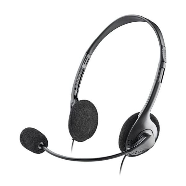 Hörlurar med mikrofon - NGS - MS103 MAX - Svart - Trådbunden - Over-ear