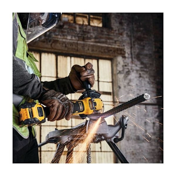 Meuleuse 125 mm XR 18V - DEWALT - ilman akkua tai laturia - TSTAK - DCG409NT-XJ