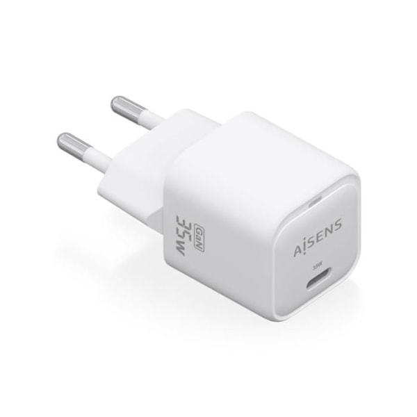 CARGADOR AISENS GAN 35W 1XUSB-C PD3.0 QC4.0 HVID
