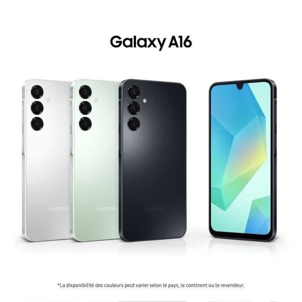 SAMSUNG Galaxy A16 Smartphone 128GB Midnattsblå Midnattsblå