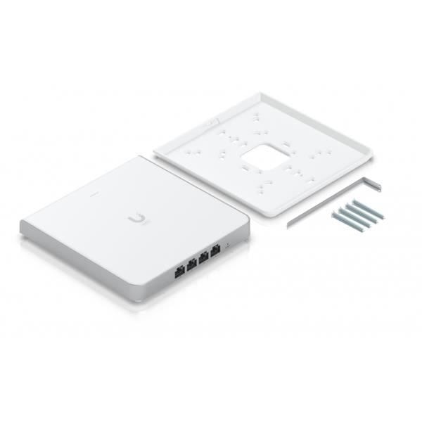 Ubiquiti U6 Enterprise. Maksimal dataoverførselshastighed: 4800 Mbit/s, Maksimal dataoverførselshastighed (2,4 GHz): 573,5 Hvid