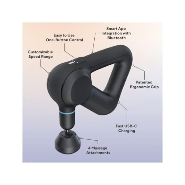 Therabody Theragun Prime G5 Massager TG02845 01 Sort Svart