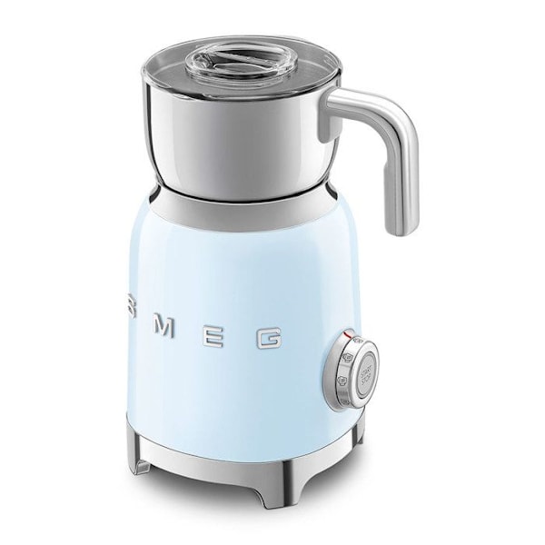 Chocolatière SMEG MFF11PBEU - Induktion - Rustfrit stål - 600ml - 500W - Blå