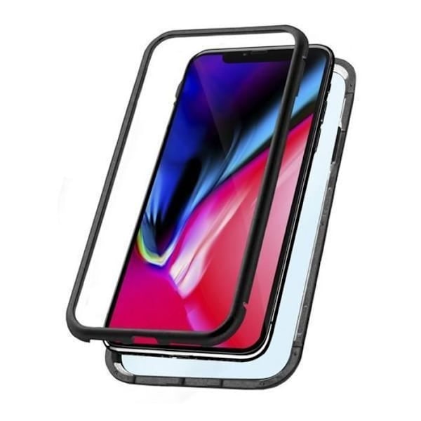 Iphone Xr Cover KSIX Magnetic Black Svart