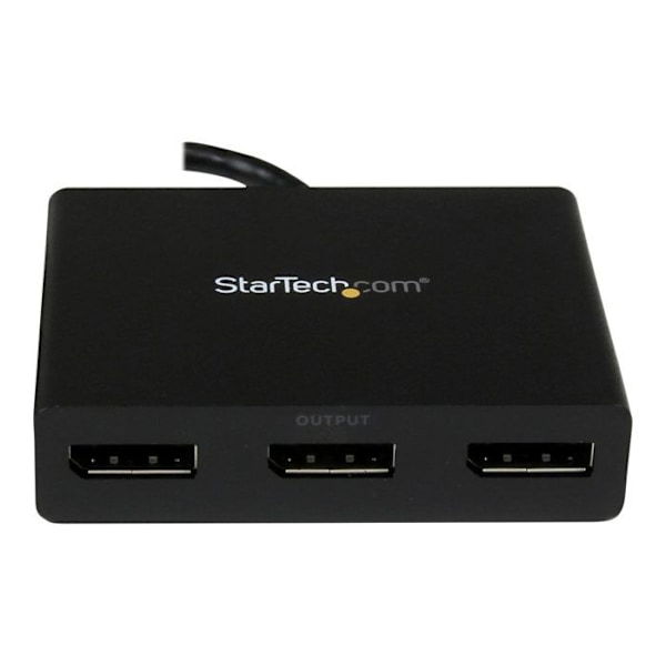 Videodistributør - STARTECH - Multi-skærms DisplayPort splitte til 3x DisplayPort - Plastikhus