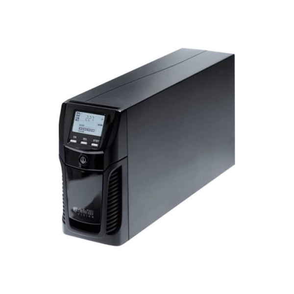 Riello UPS Vision VST 1500 Inverter AC 200-208-220-230-240 V 1,2 kW 1500 VA RS-232, USB udgangsforbindelser: 4 mørkegrå,… Grå